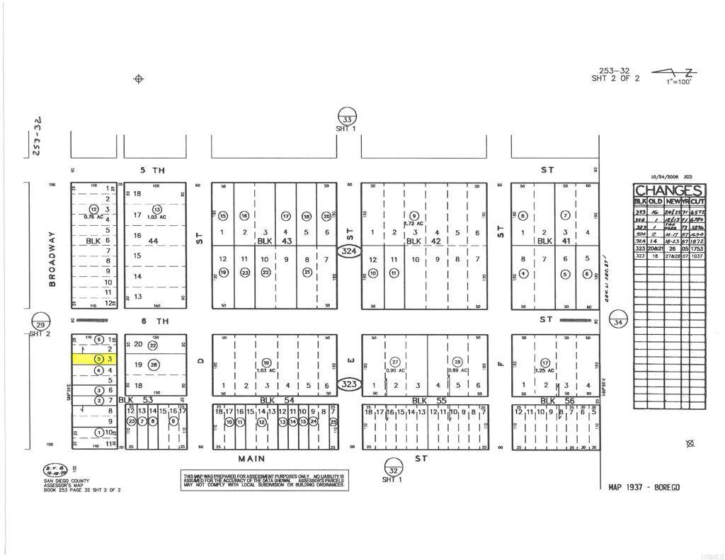 Borrego Springs, CA 92004,Broadway lot 3