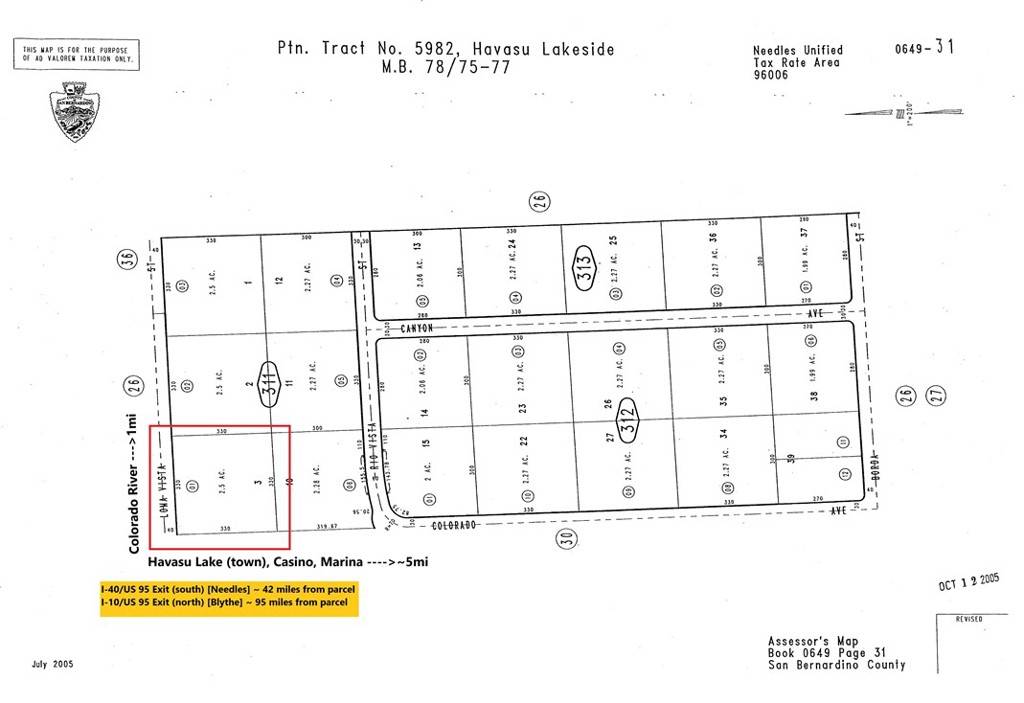 Needles, CA 92363,0 Loma Vista ST