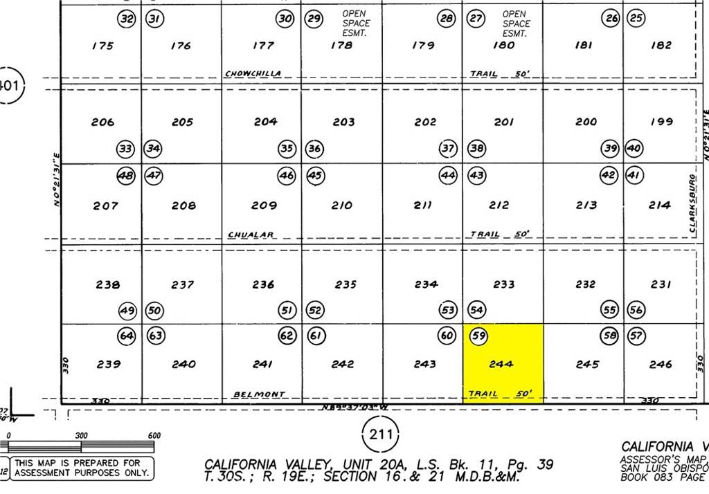 Santa Margarita, CA 93453,0 119999 Belmont