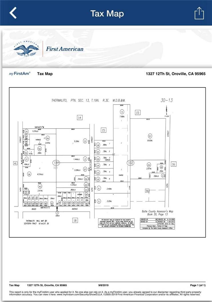 Oroville, CA 95965,1327 12th ST