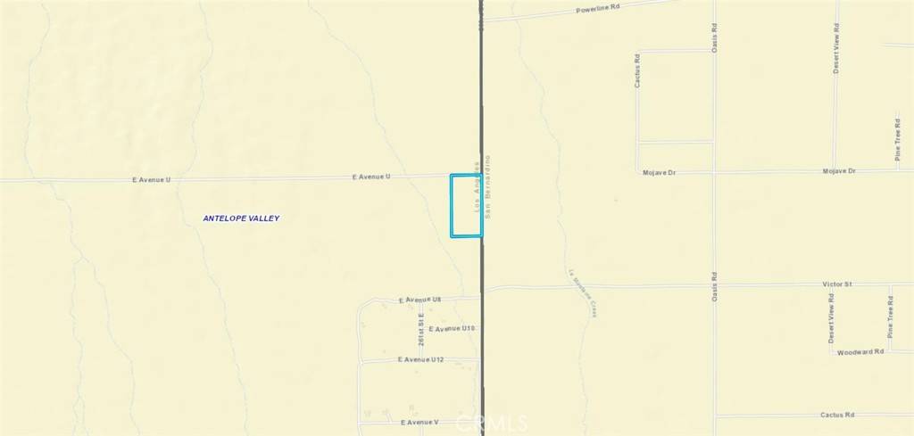 Palmdale, CA 93591,0 Vac/Cor Avenue U/Vic 263 Ste
