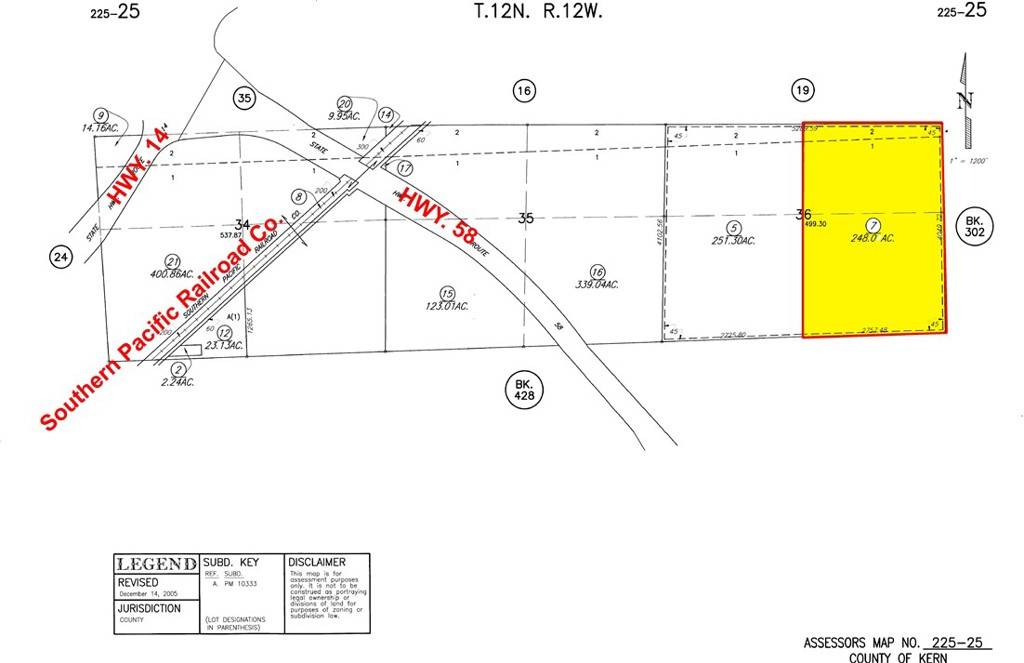 Mojave, CA 93501,248 Ac. Rosewood Blvd. & 58 FWY