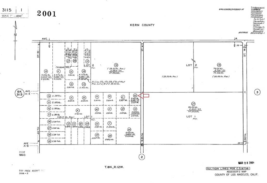 Lancaster, CA 93536,0 Vac/35 Stw/Vic Avenue A4