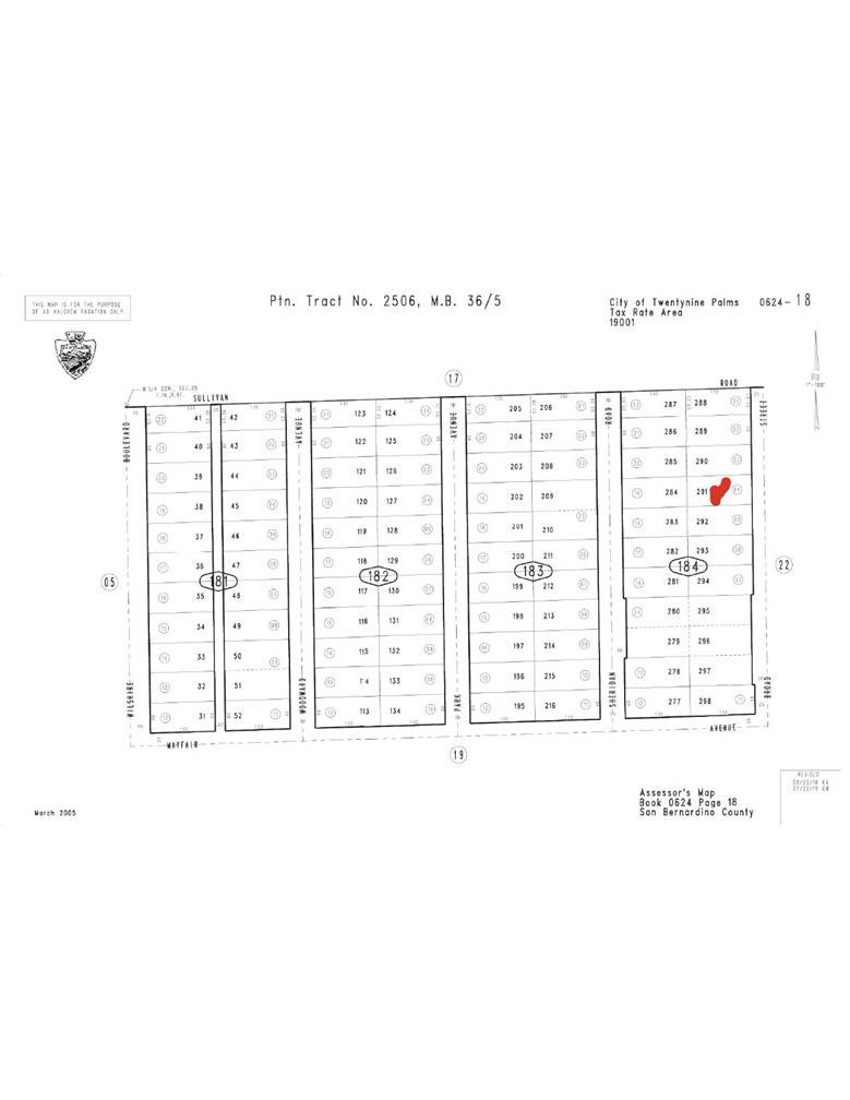 29 Palms, CA 92277,0 Park AVE