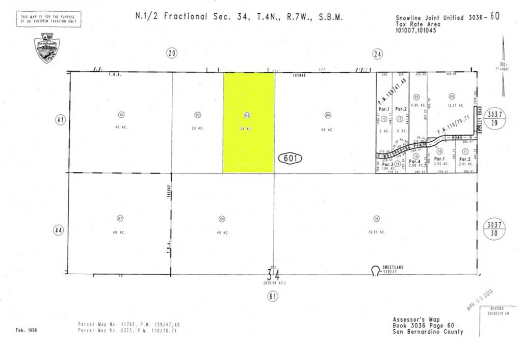 Pinon Hills, CA 92372,0 Near Jack Frost RD