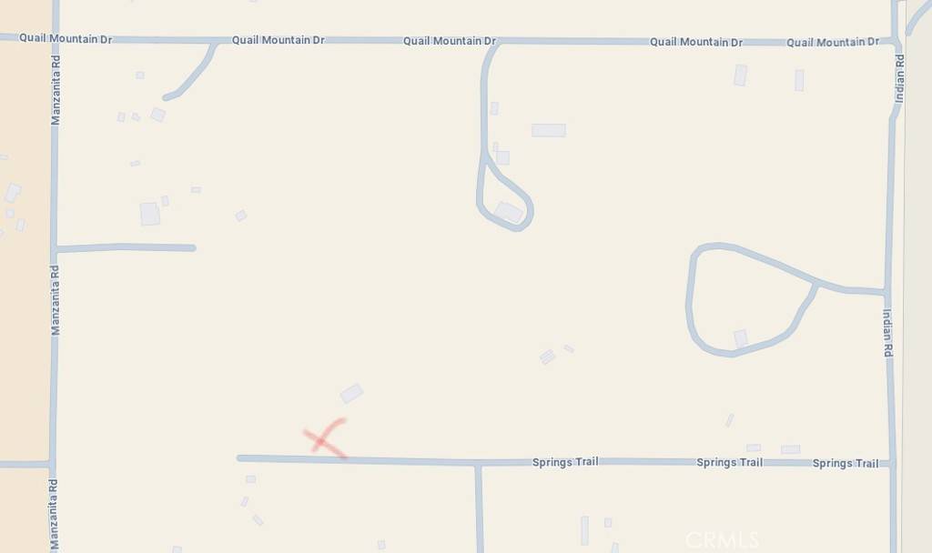 Anza, CA 92539,0 Springs TRL