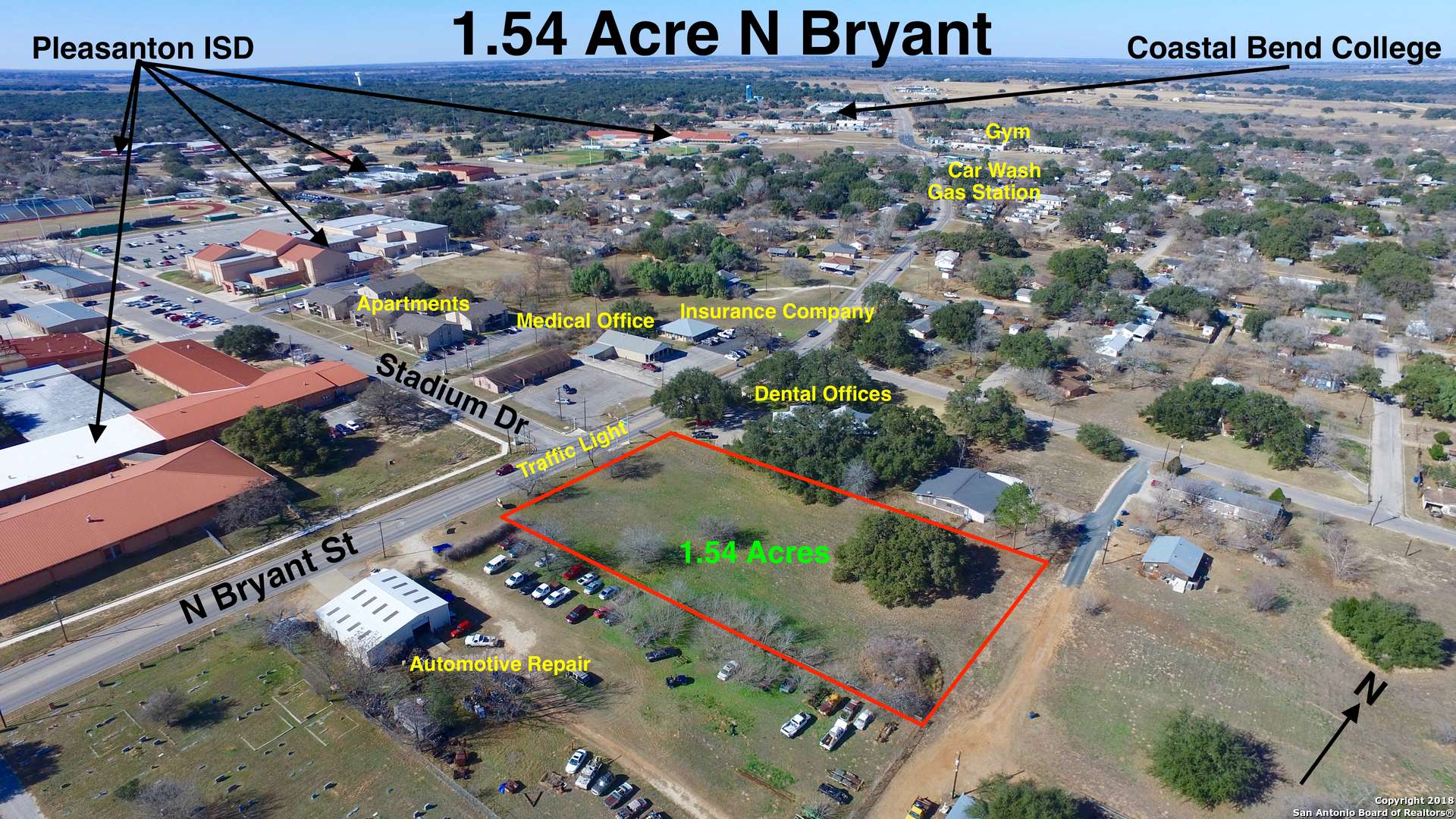 Pleasanton, TX 78064,1.54 AC Bryant