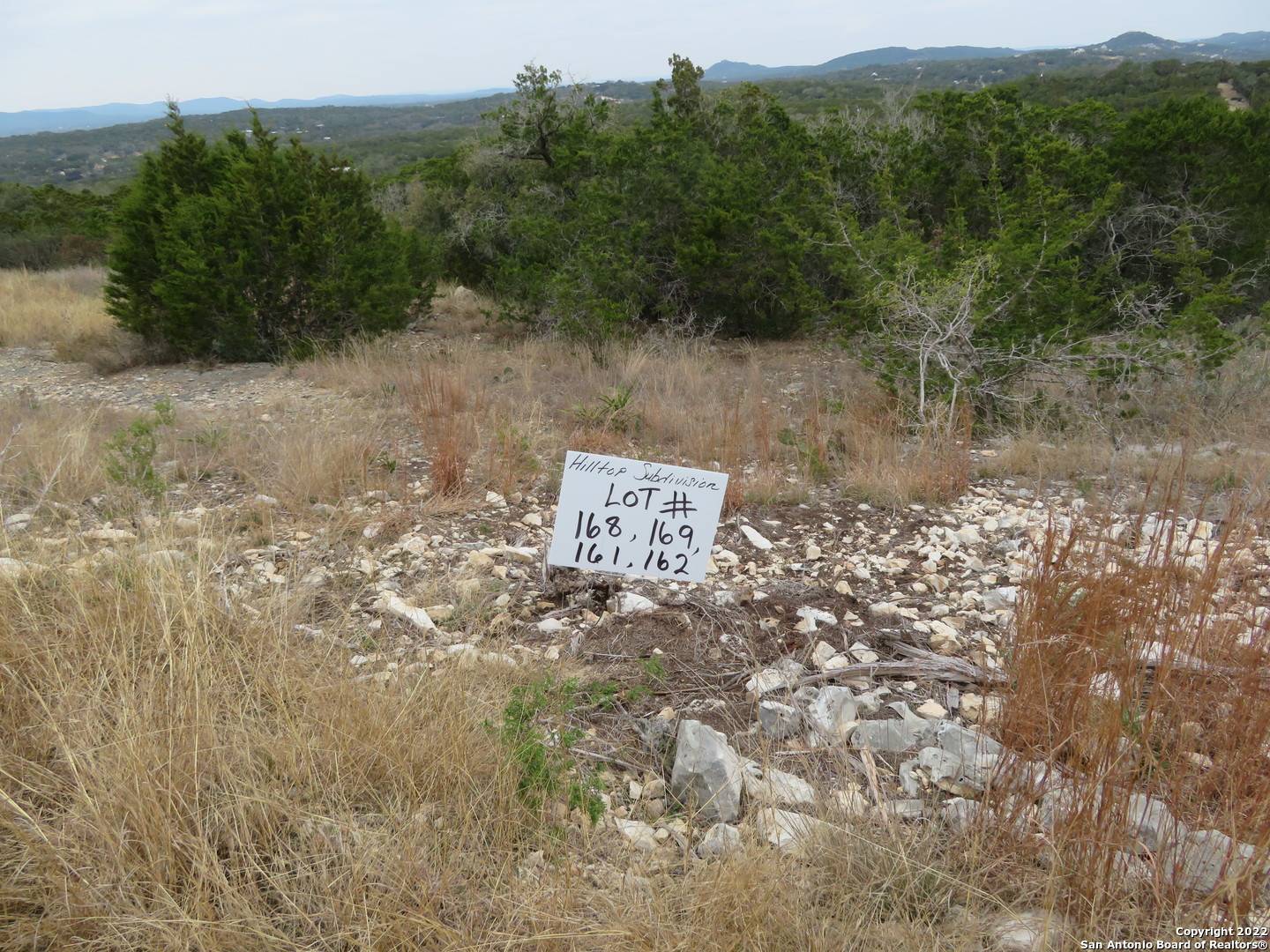 Lakehills, TX 78063,LOT 161-162 & HILLTOP CIRCLE