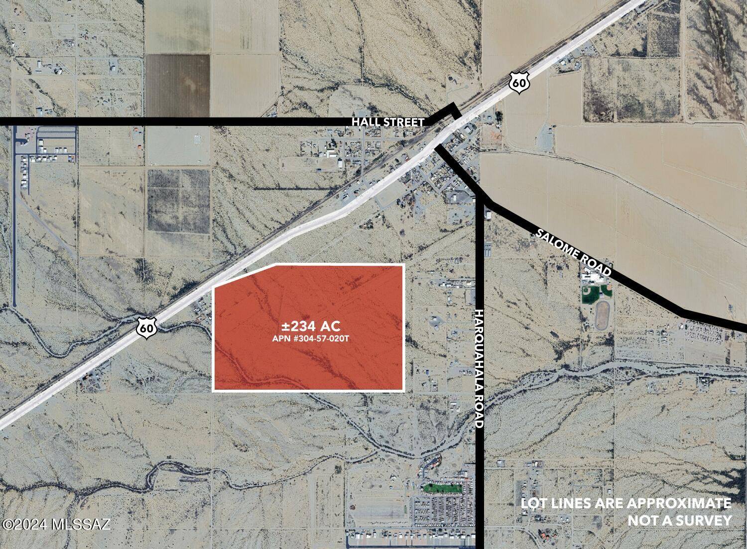 Salome, AZ 85348,+/-234acre Avenue B  #-
