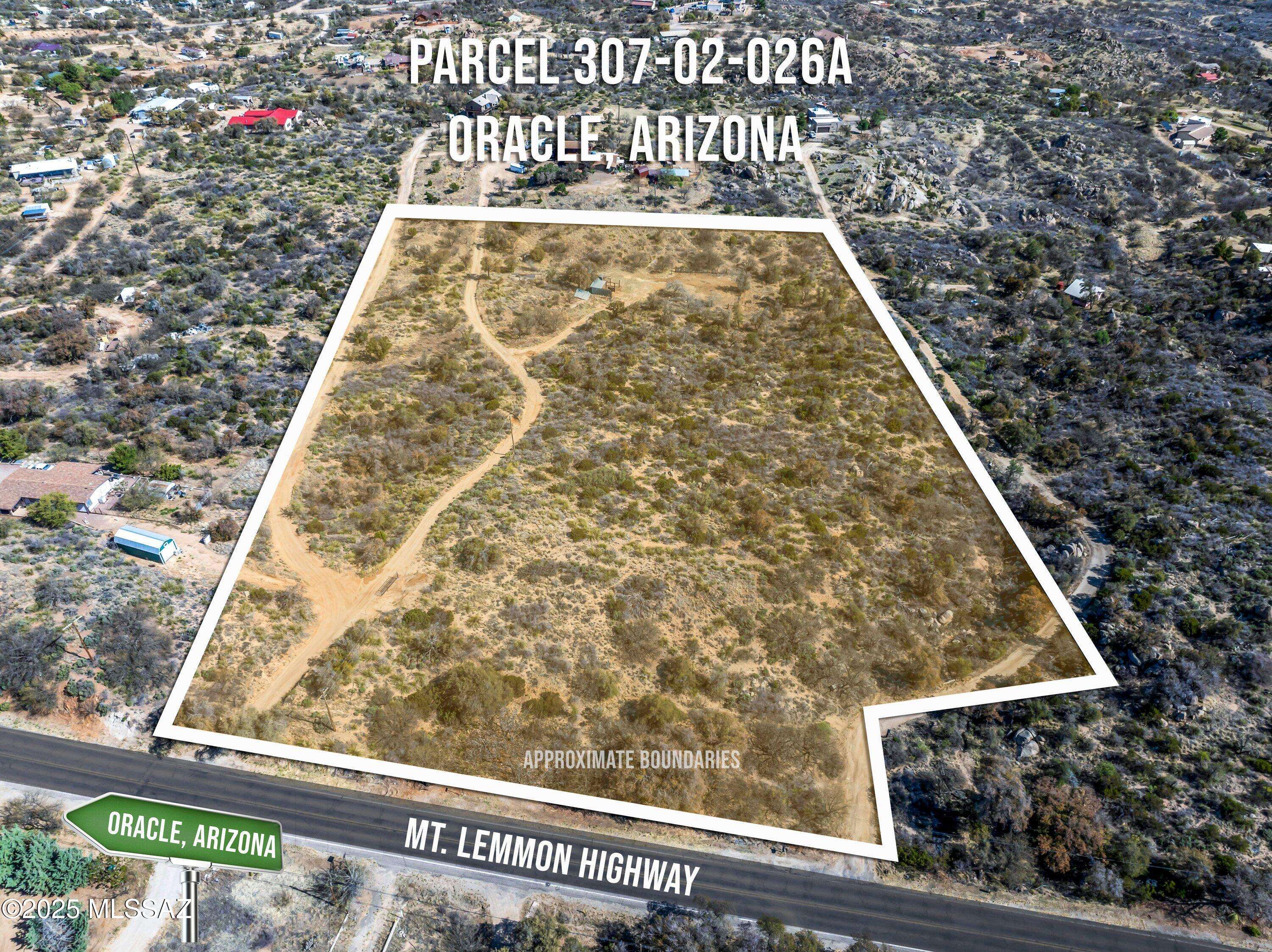 Oracle, AZ 85623,TBD E Mt.  Lemmon Hwy  #8.36 Ac