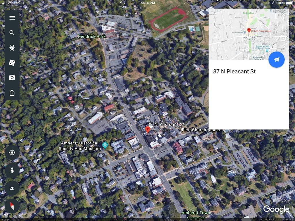 Amherst, MA 01002,37 N Pleasant St