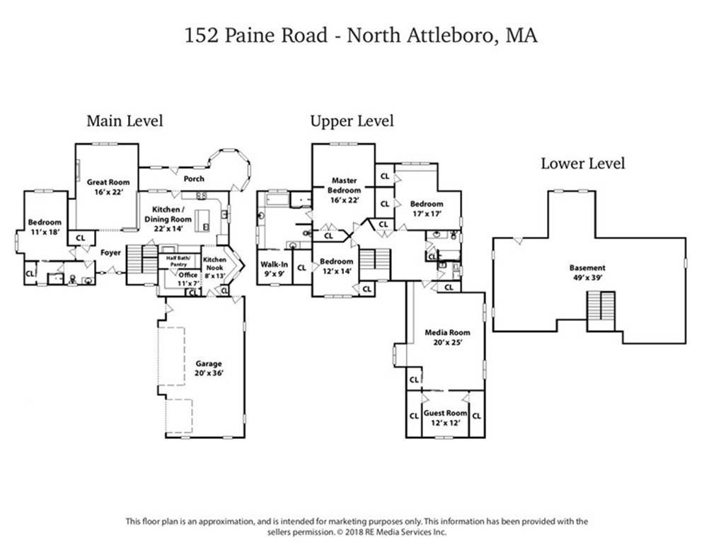 North Attleboro, MA 02760,152 Paine Road   (152r)