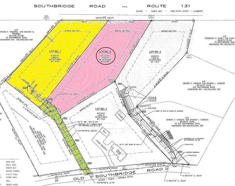 Dudley, MA 01571,Lot-2 Old Southbridge Rd