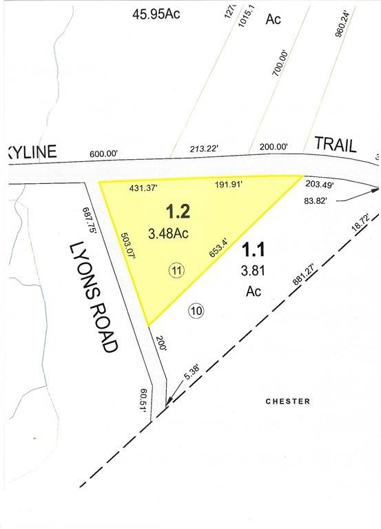 Middlefield, MA 01243,lot 2 Skyline Trail