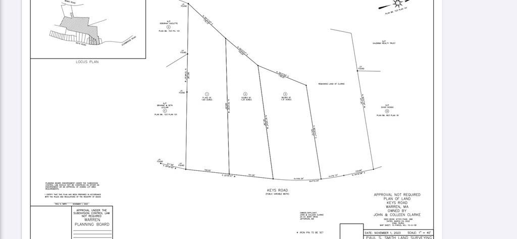 Warren, MA 01083,Lot 1 Keys Rd