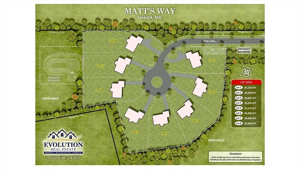 Seekonk, MA 02771,3 Matt's Way (Lots 1 & 8)