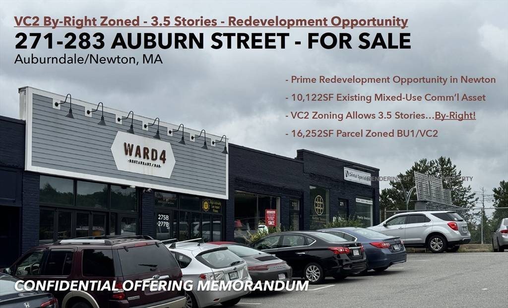 Newton, MA 02460,271-273 Auburn Street