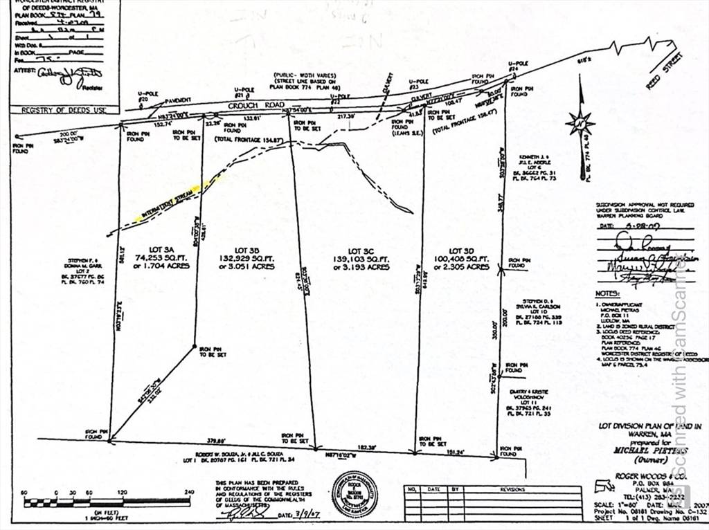 Warren, MA 01083,Lot 3C Crouch Road