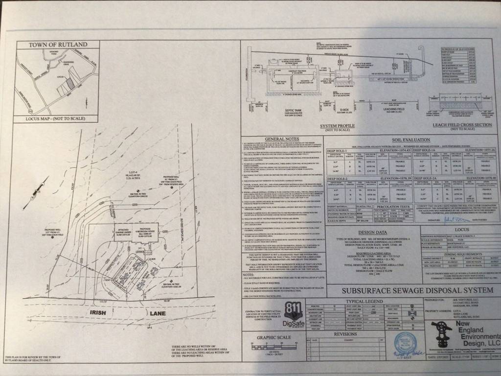 Rutland, MA 01543,Lot 4 Irish Lane