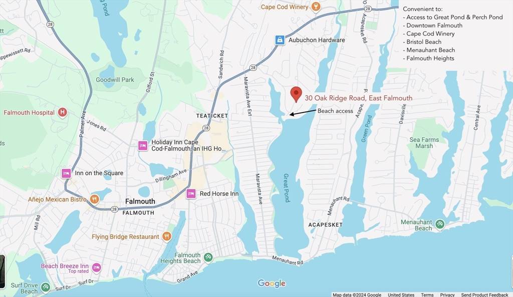 Falmouth, MA 02536,30 Oak Ridge Rd