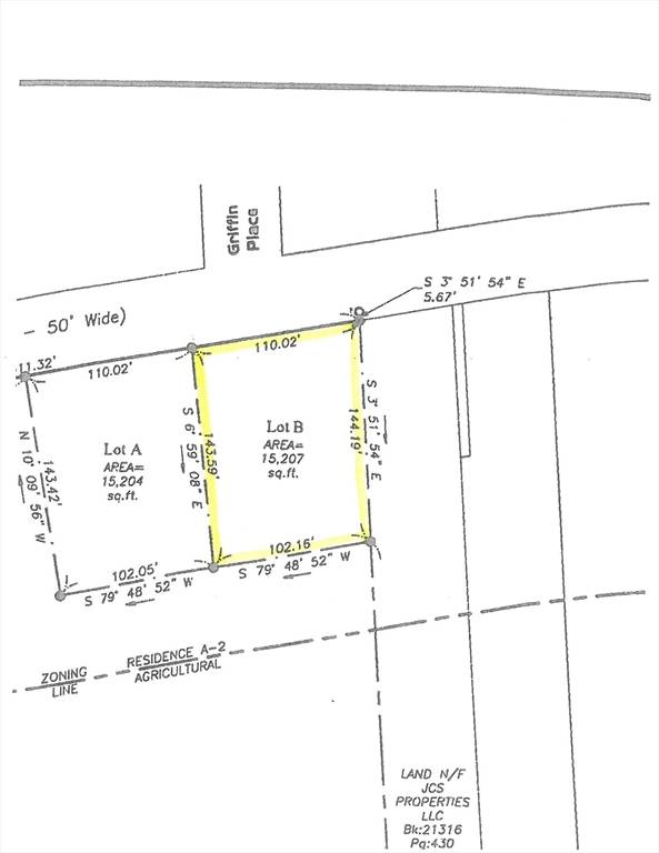 Agawam, MA 01030,Lot B Mill Street