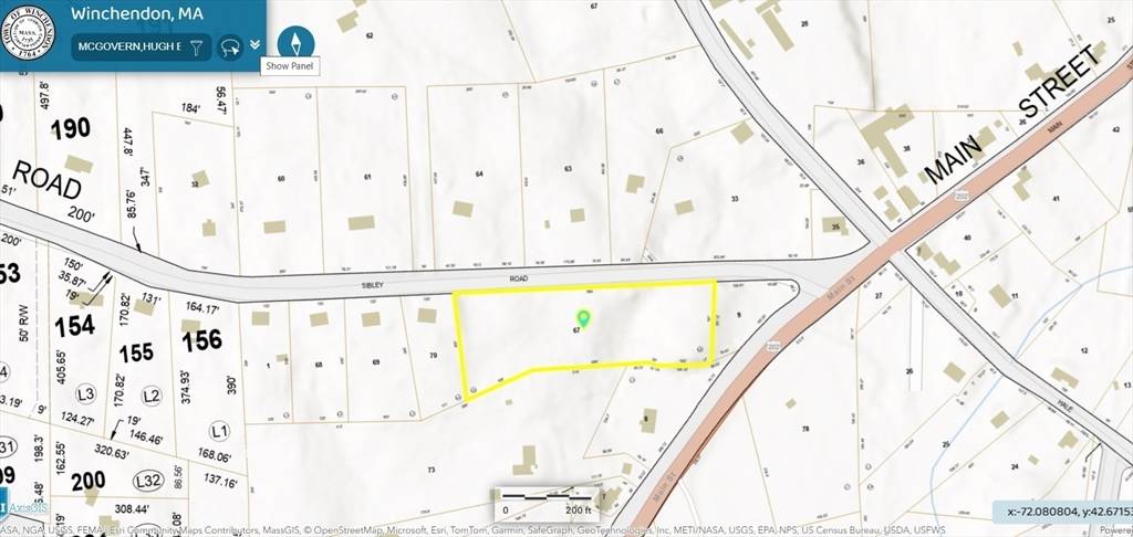 Winchendon, MA 01475,0 Sibley Rd