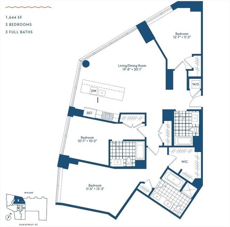 Boston, MA 02114,100 Lovejoy Wharf #PH2E