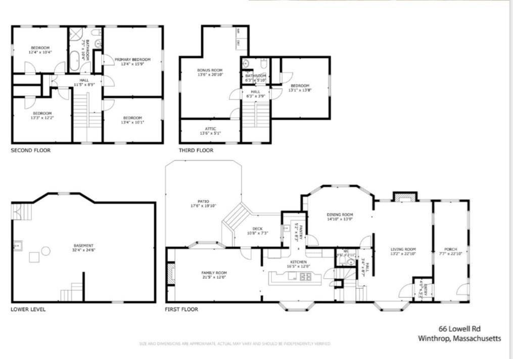 Winthrop, MA 02152,66 Lowell Road