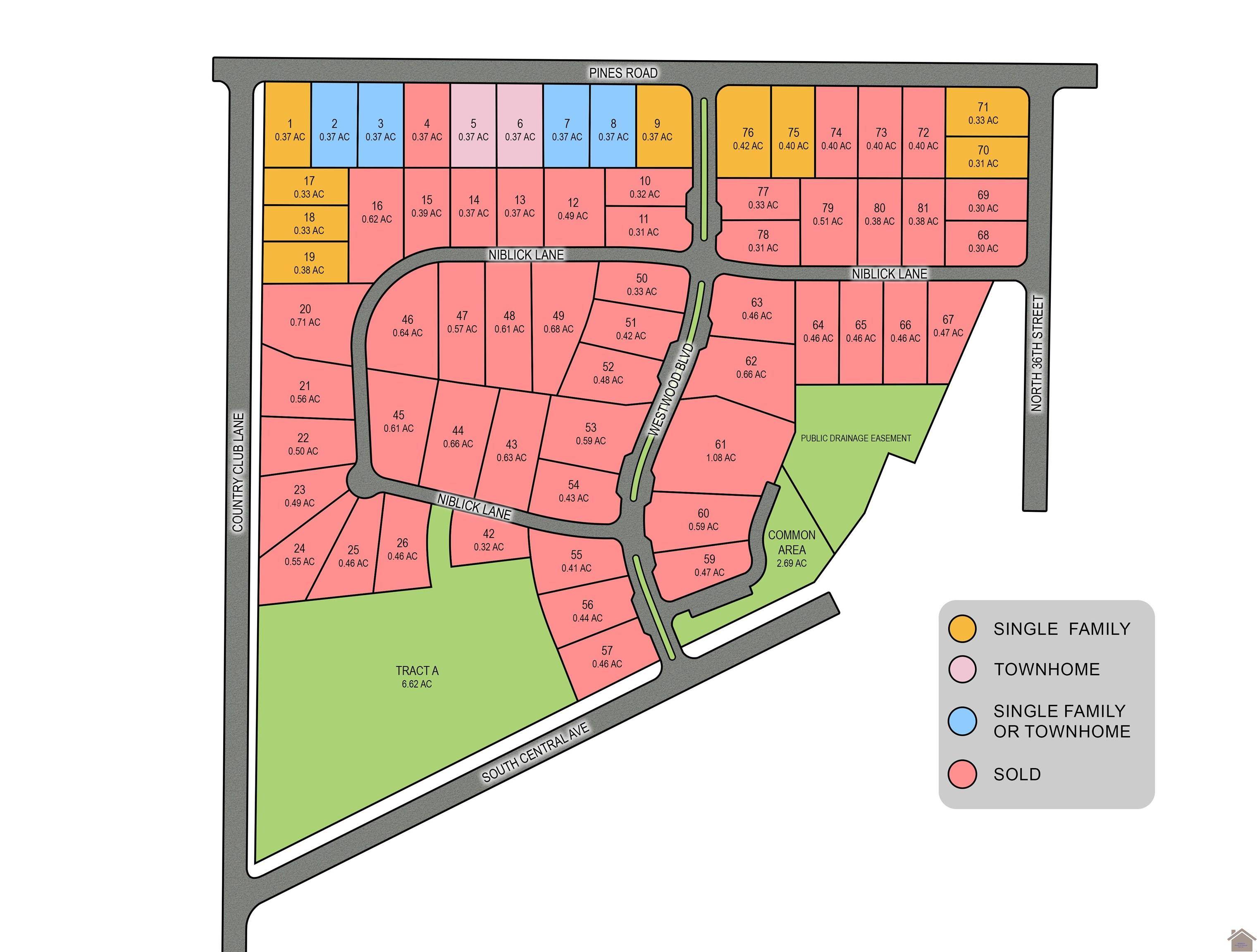 Paducah, KY 42001,Westwood Hills Lot 75