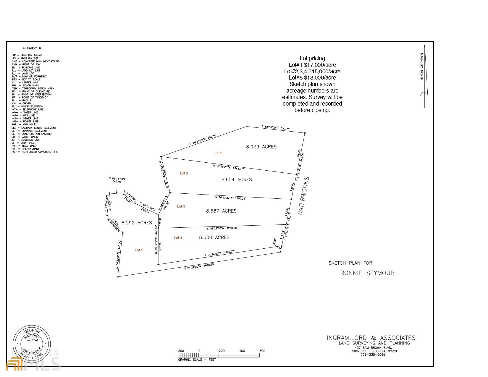 Commerce, GA 30529,0 Waterworks RD #LOT 1