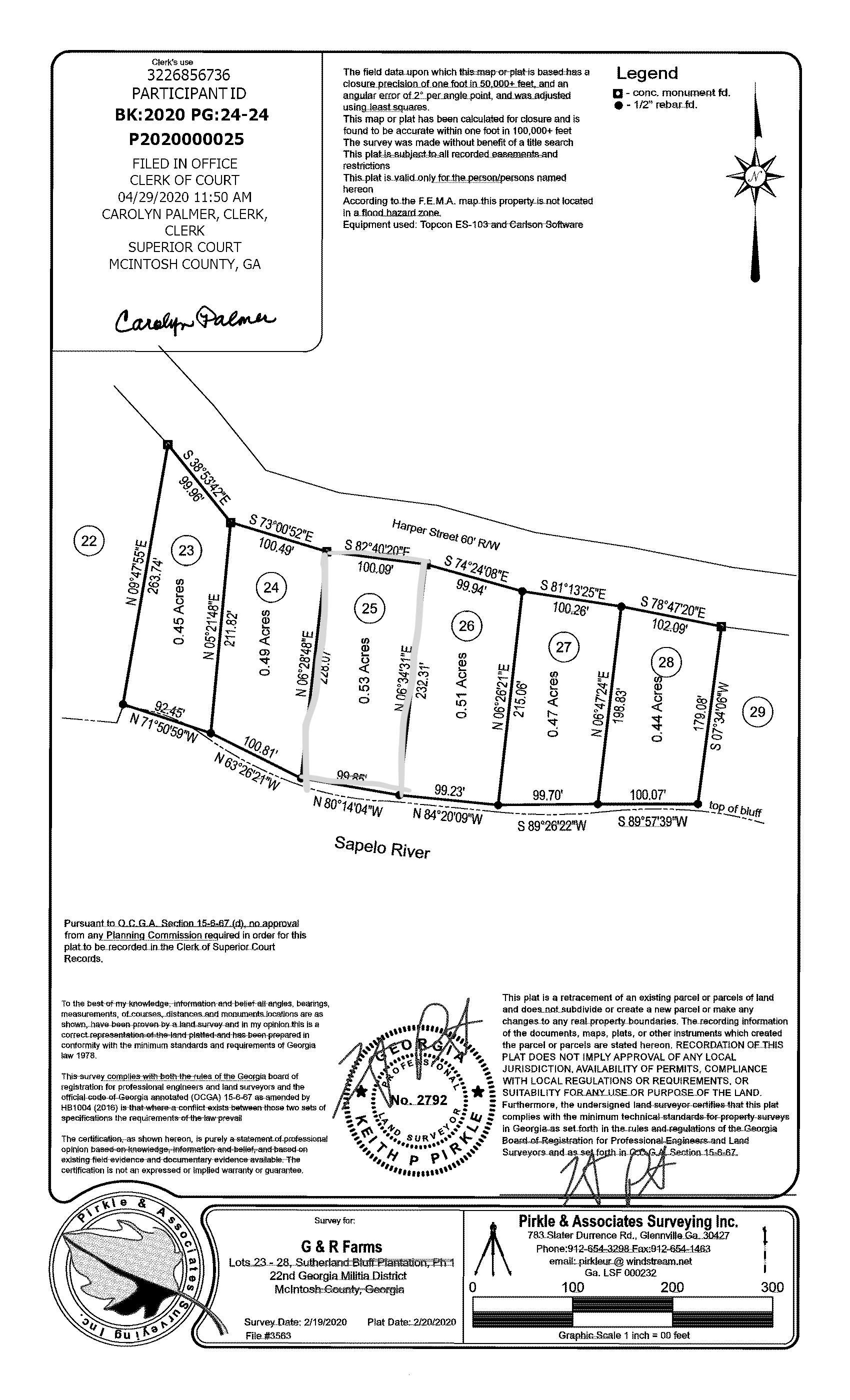 Townsend, GA 31331,2871 Sutherland Bluff DR NE #LOT 25