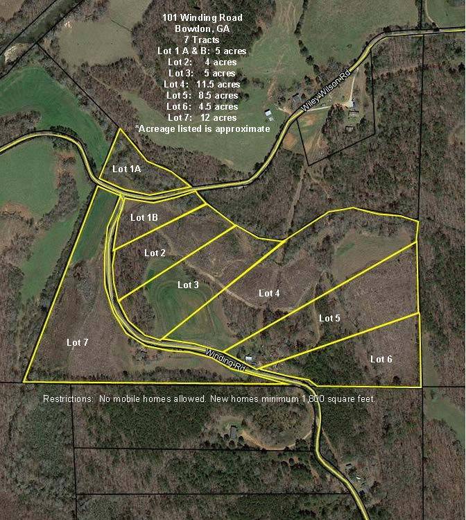 Bowdon, GA 30108,101 Winding Road - Lot 4