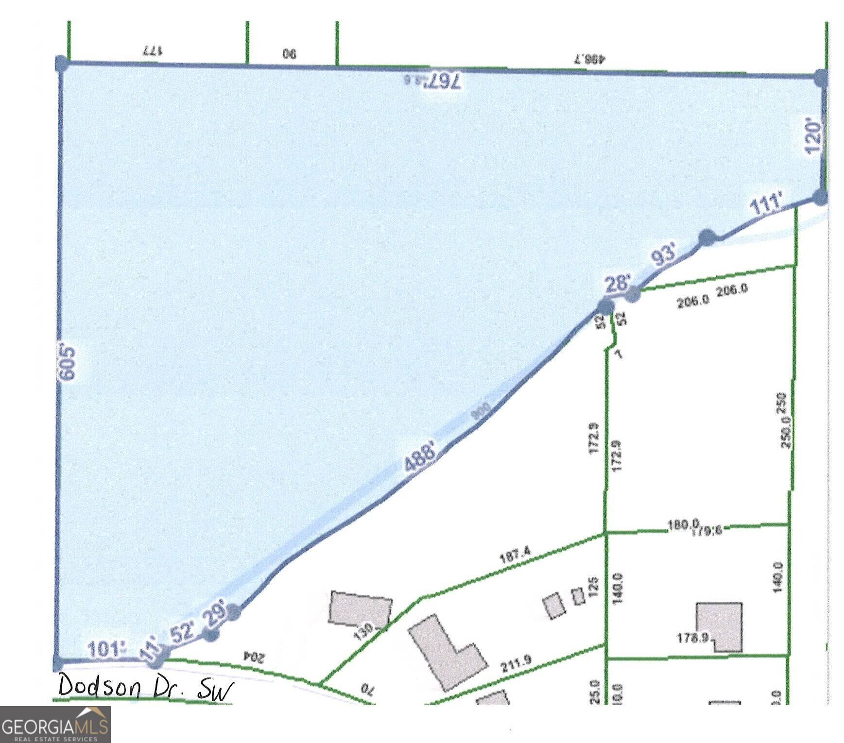 Atlanta, GA 30311,0 Dodson DR SW #7.4+/- ACRES