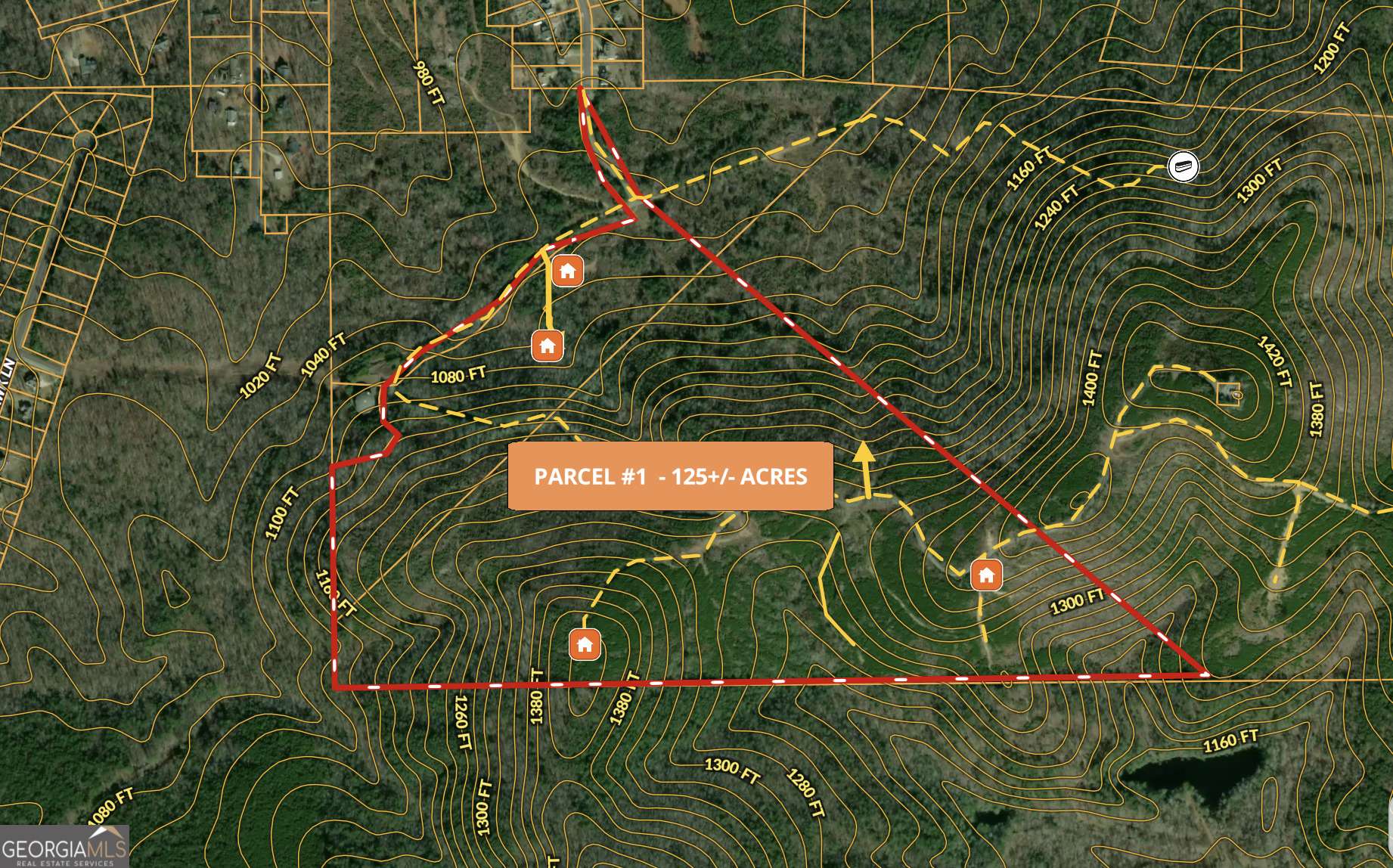 Rydal, GA 30171,PARCEL #1 Cherokee Hills DR #125 ACRES