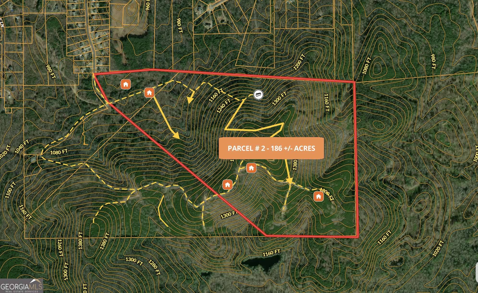 Rydal, GA 30171,PARCEL #2 Cherokee Hills DR #186 ACRES