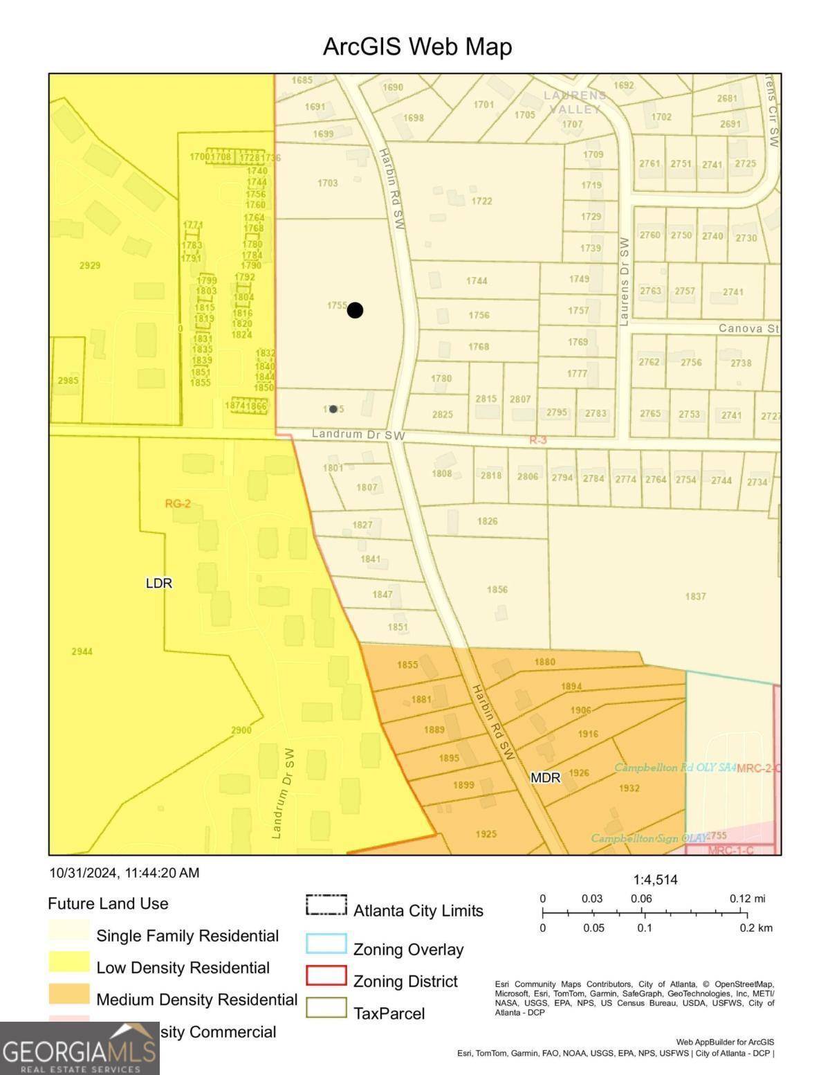 Atlanta, GA 30311,1795 Harbin RD SW #LOT 3