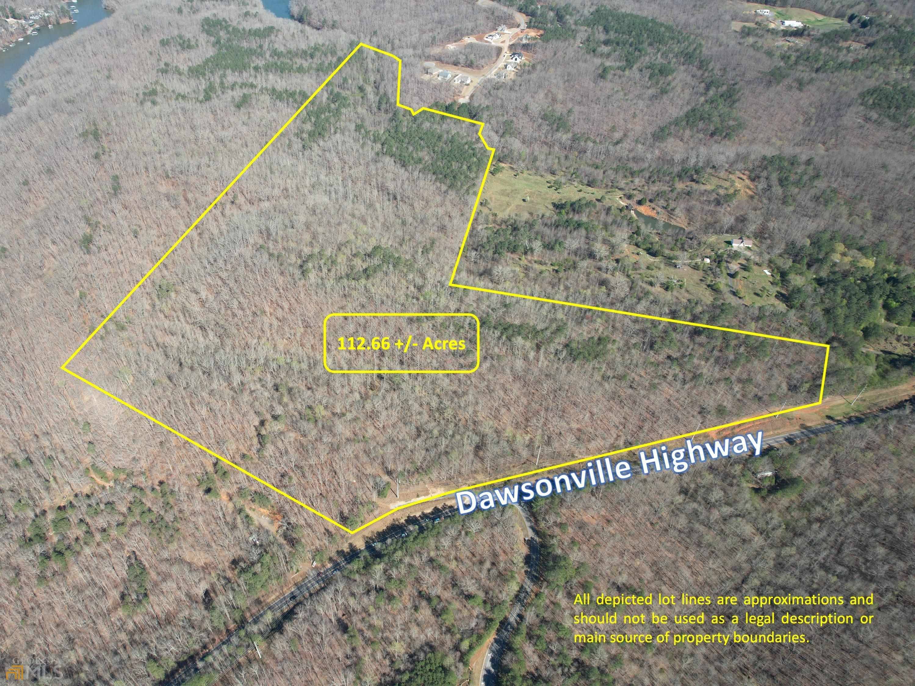 Dawsonville, GA 30534,0 Dawsonville Hwy (tract 1; 112.66 Acres)