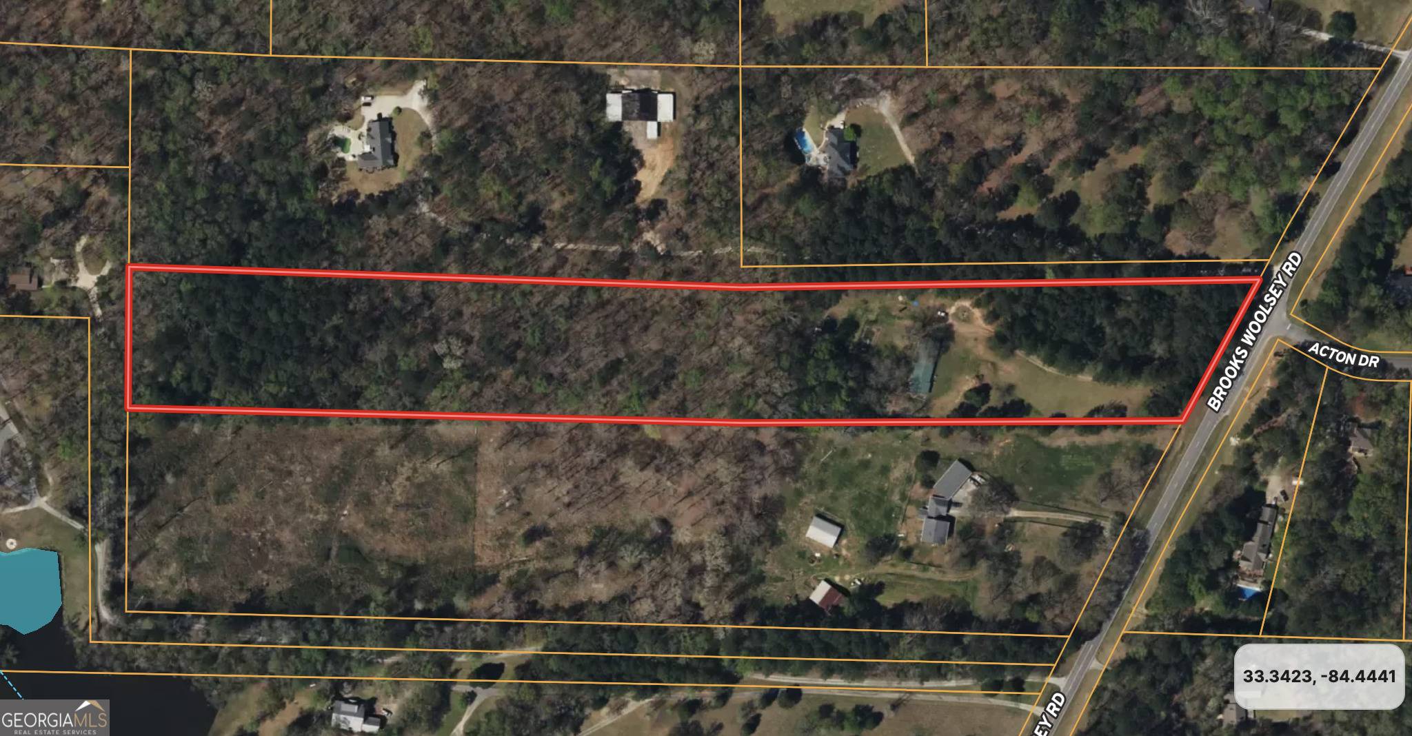 Fayetteville, GA 30215,355 Brooks Woolsey RD #11.2 ACRES