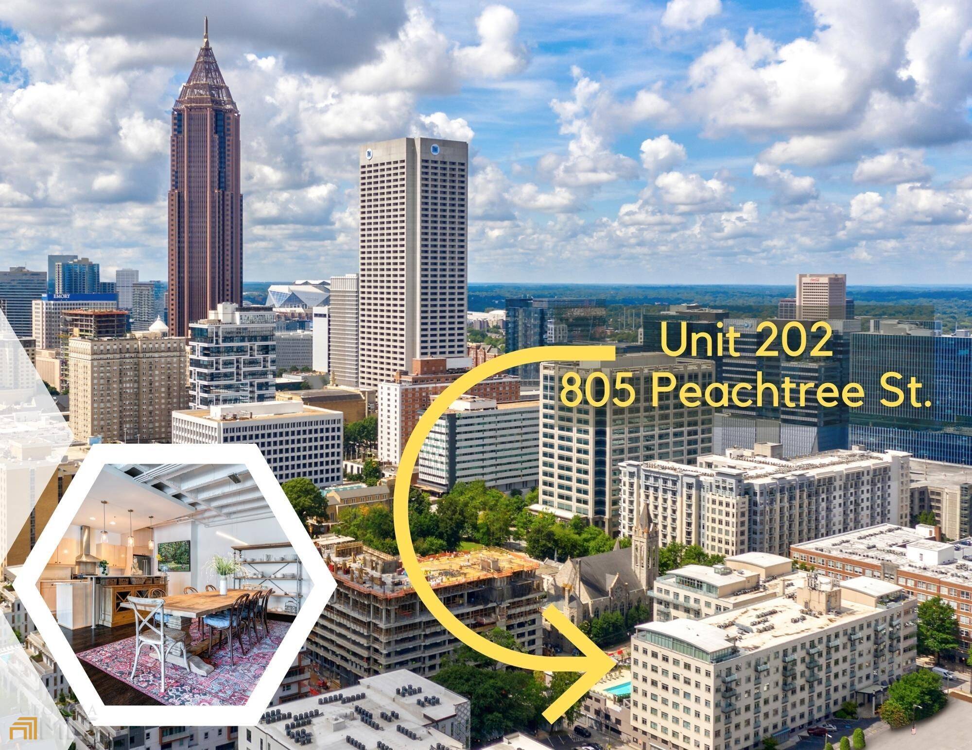 Atlanta, GA 30308,805 Peachtree ST #202