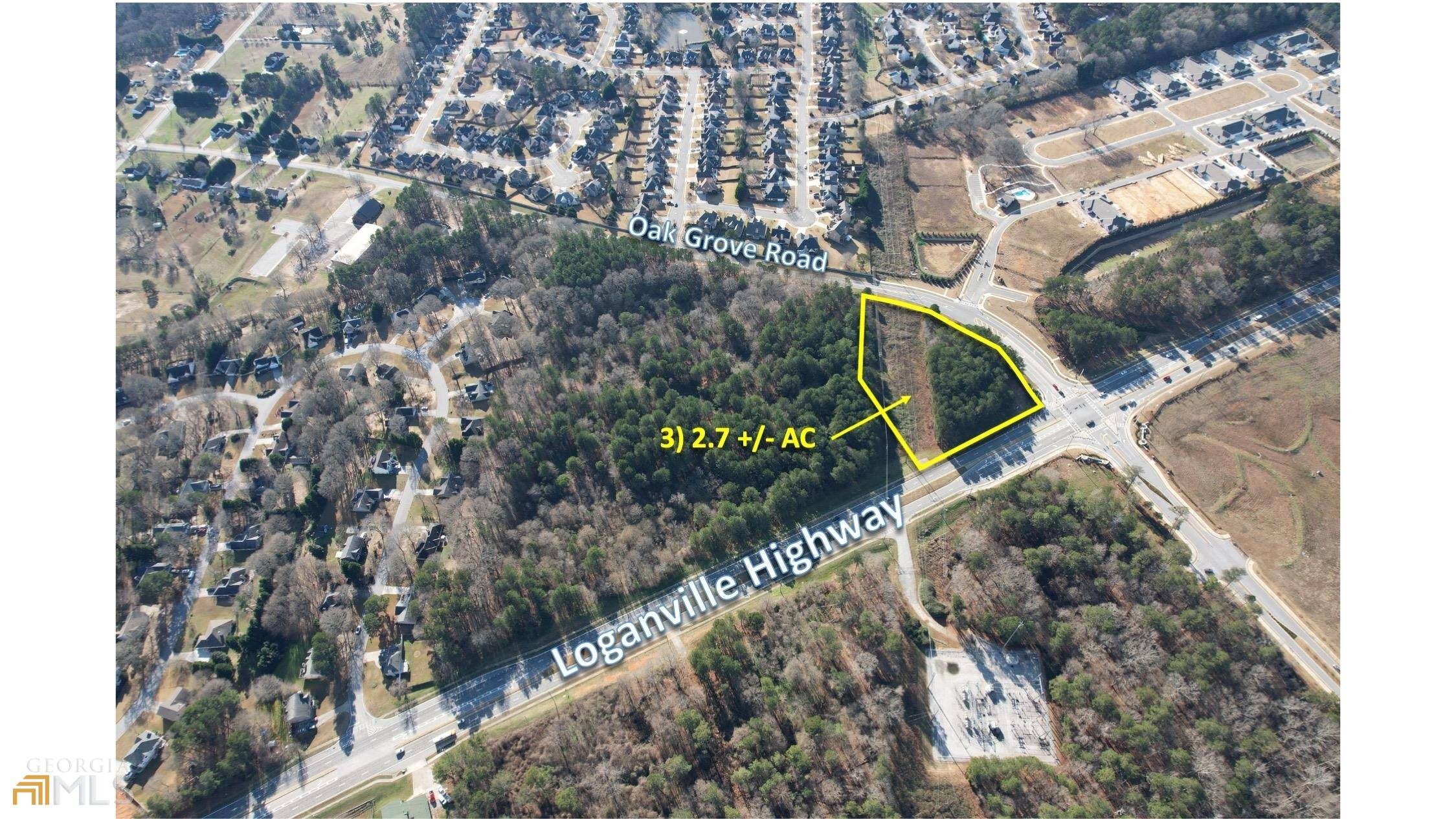 Loganville, GA 30052,0 Loganville Highway #LOT 3 (2.7 AC)