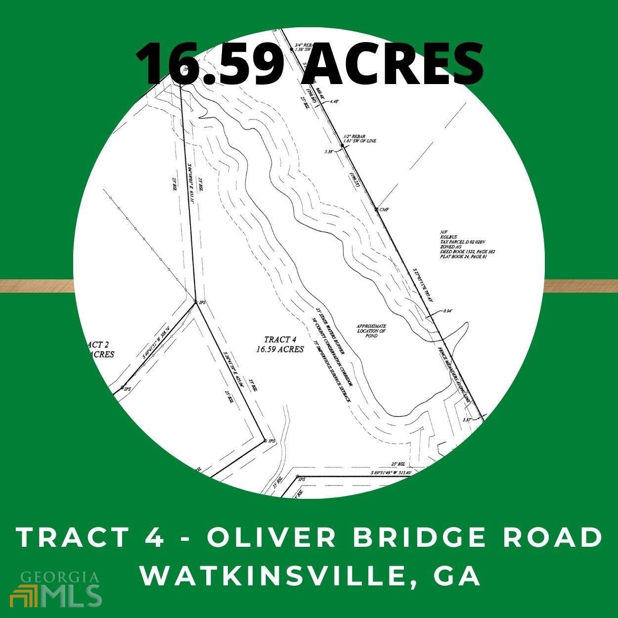 Watkinsville, GA 30677,0 Oliver Bridge RD #TRACT 4