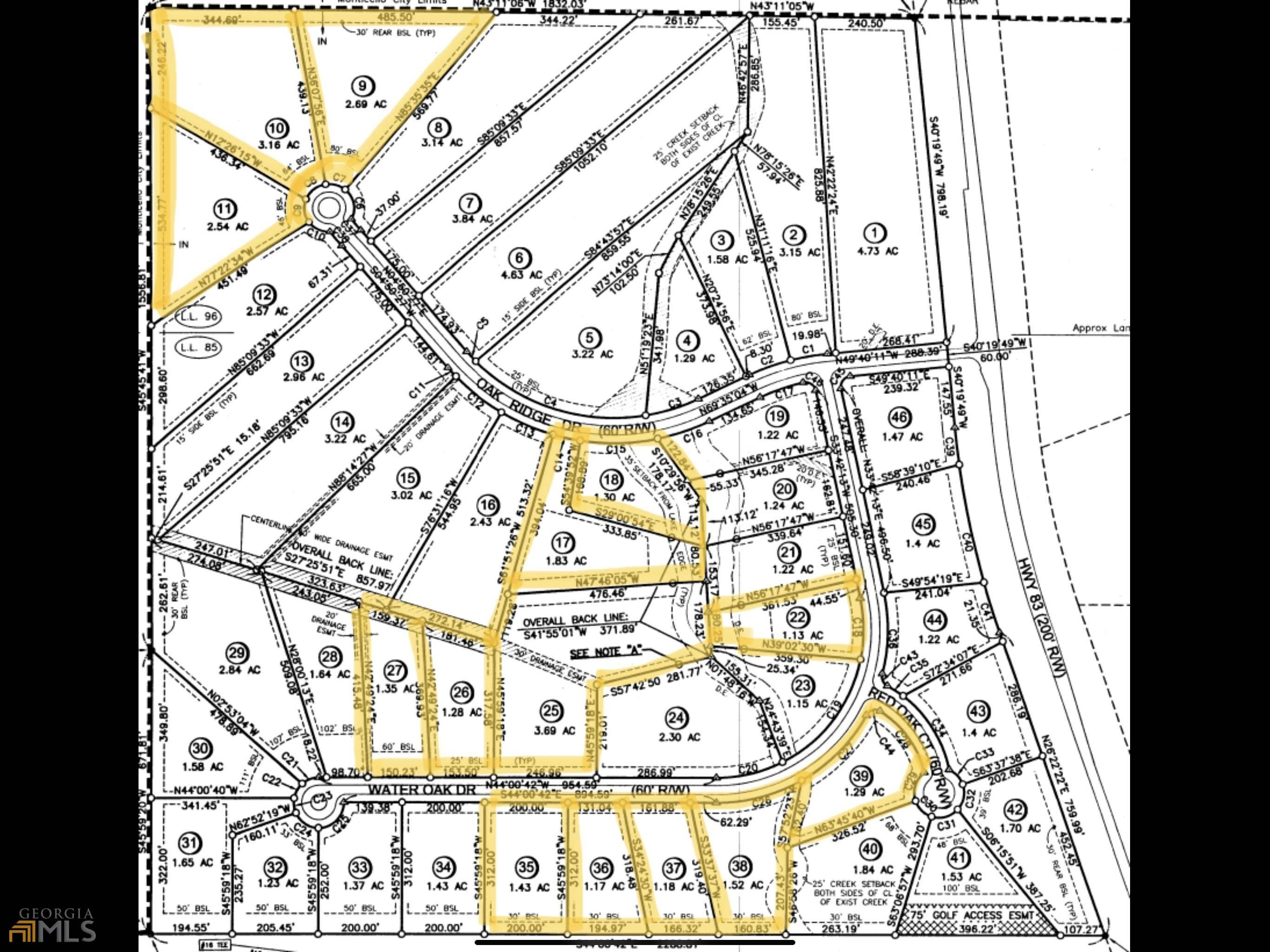 Monticello, GA 31064,322 Oak Ridge DR #LOT 9