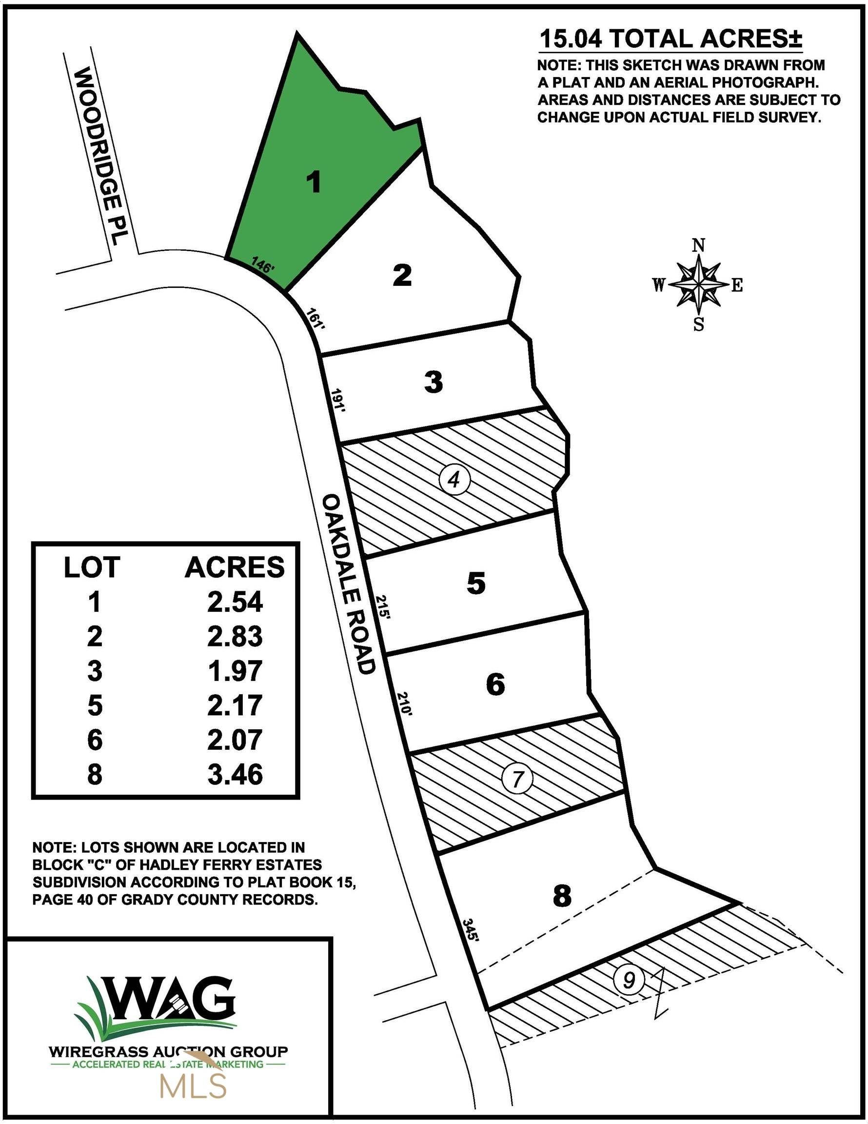 Cairo, GA 39828,000 SE Oakdale Lot #1 RD