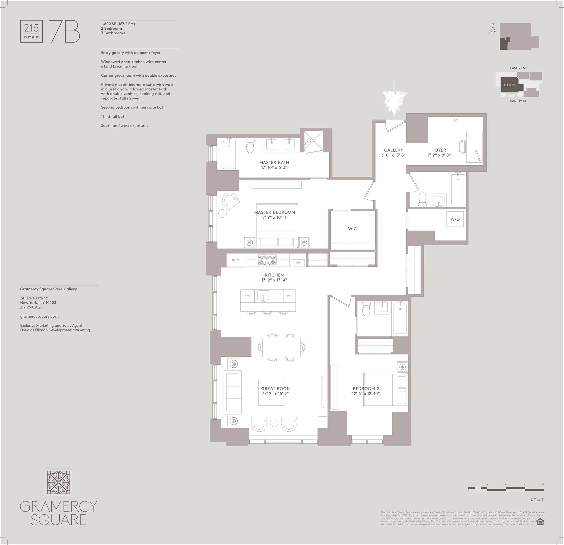 Manhattan, NY 10003,215 E 19TH Street #8B