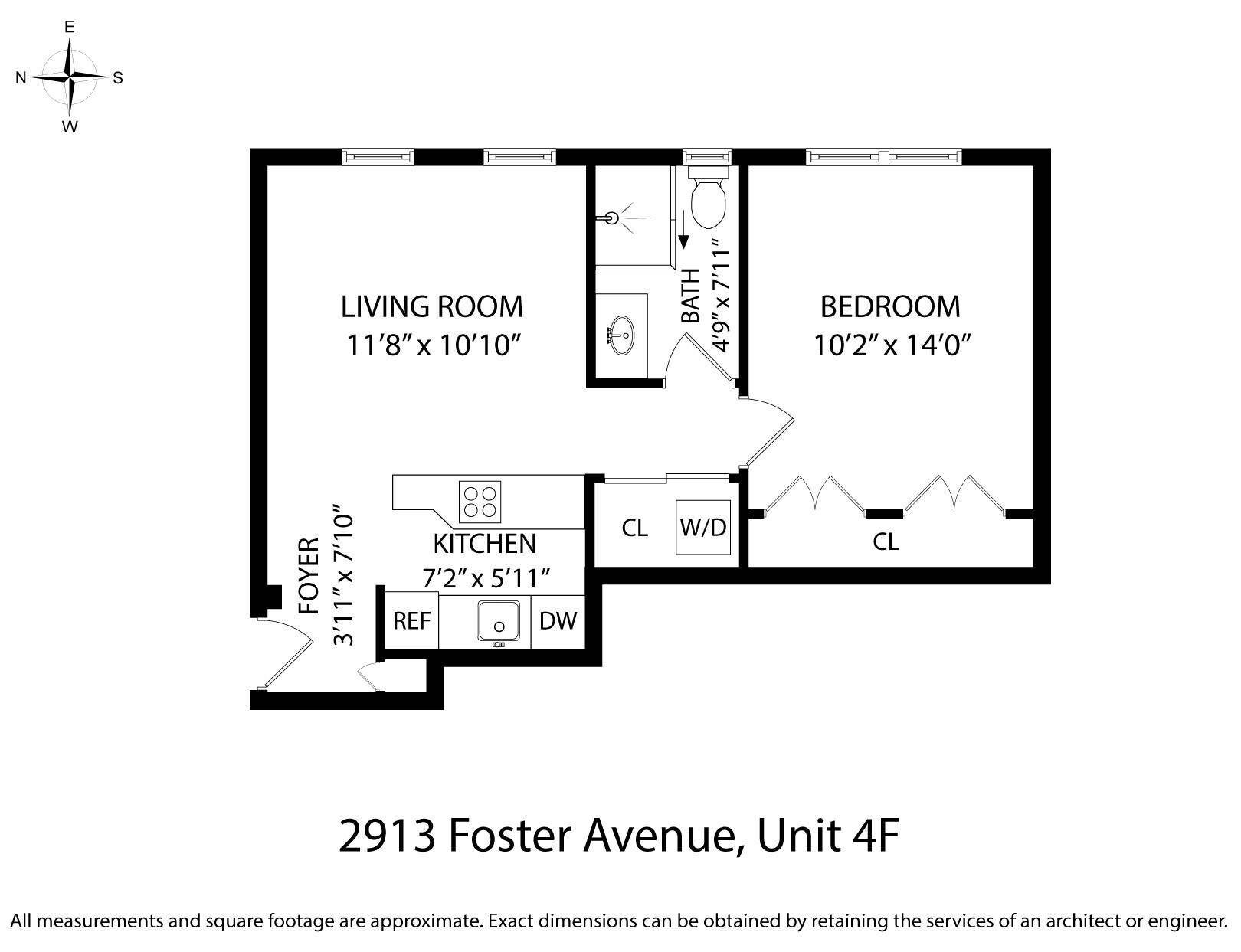 Brooklyn, NY 11210,2913 Foster Avenue #4F