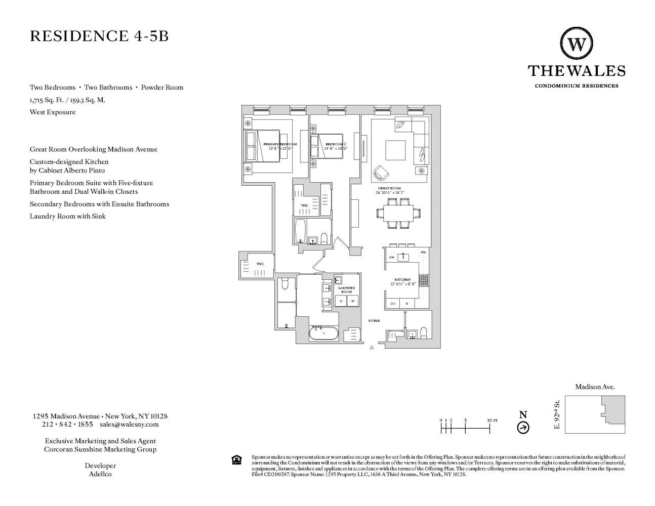 Manhattan, NY 10128,1295 MADISON Avenue #4B