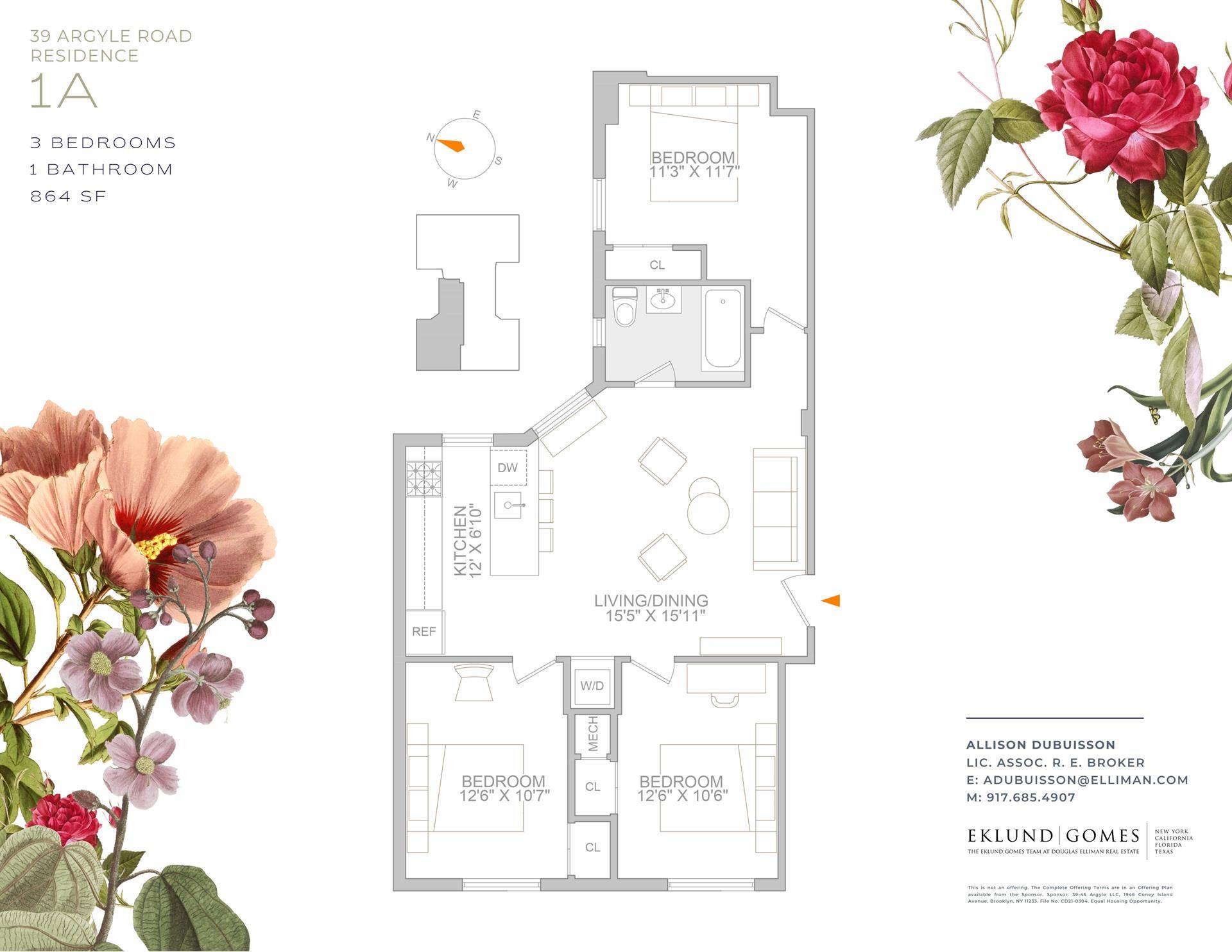 Brooklyn, NY 11218,39 ARGYLE Road #1A