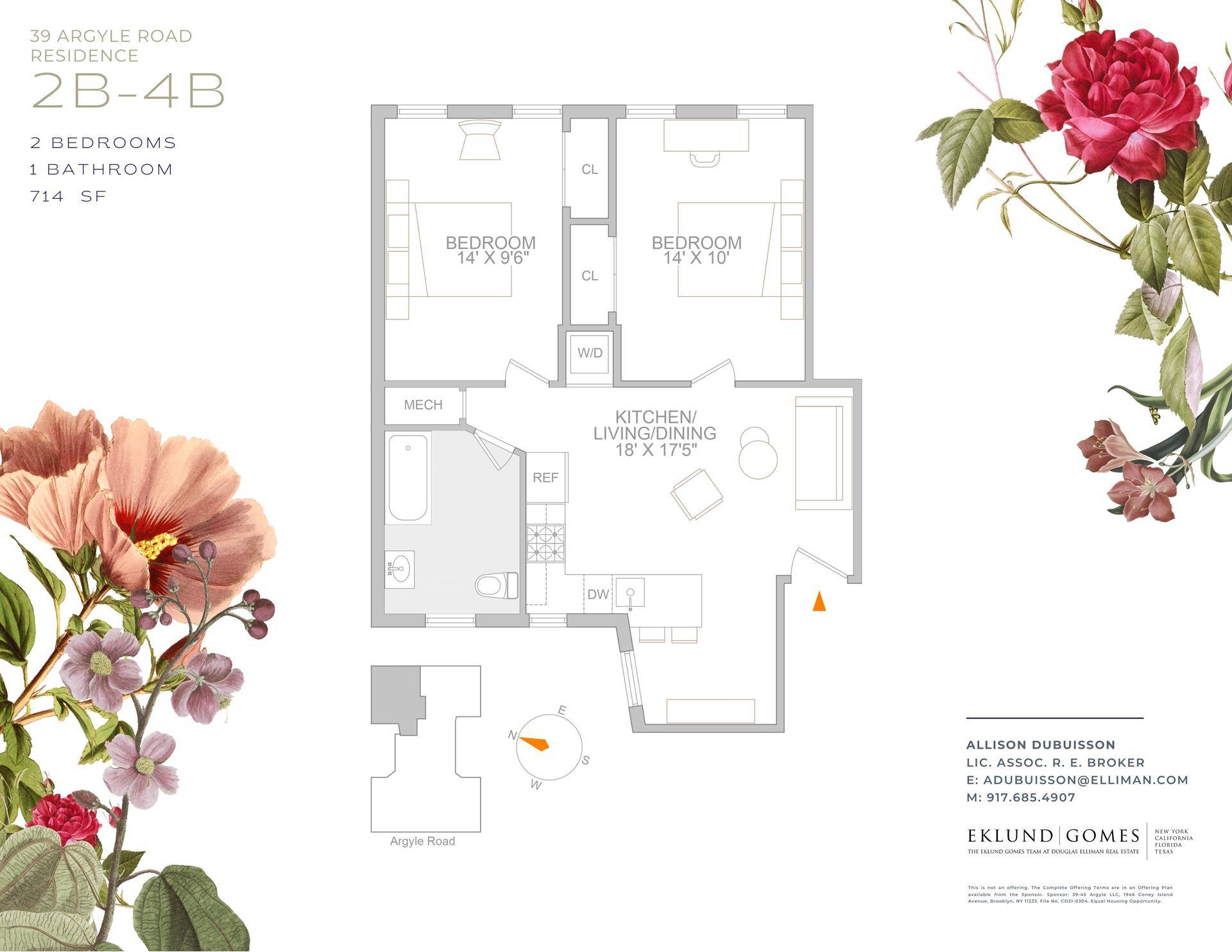 Brooklyn, NY 11218,39 ARGYLE Road #3B