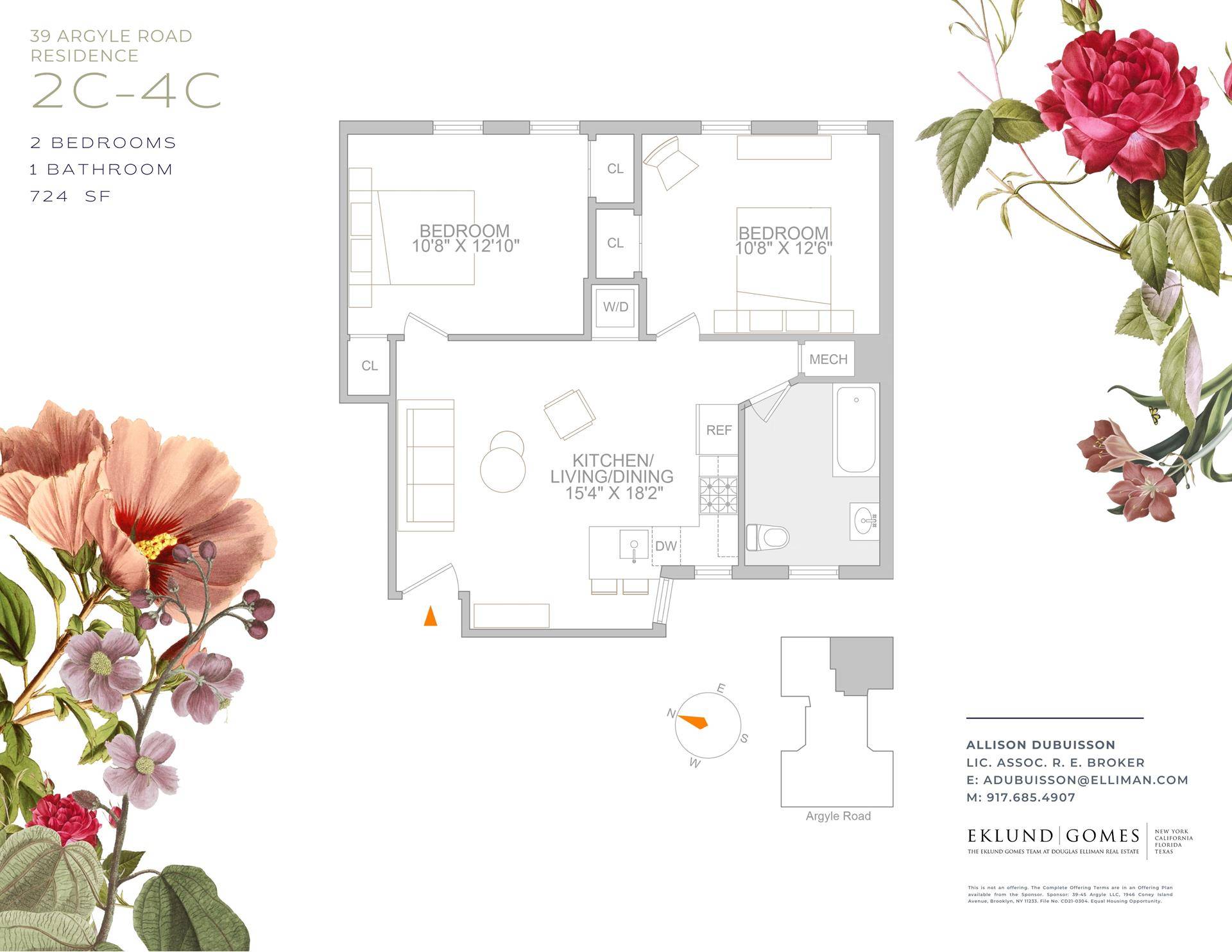 Brooklyn, NY 11218,39 ARGYLE Road #4C