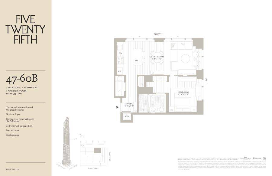 Manhattan, NY 10036,520 5TH Avenue #49B
